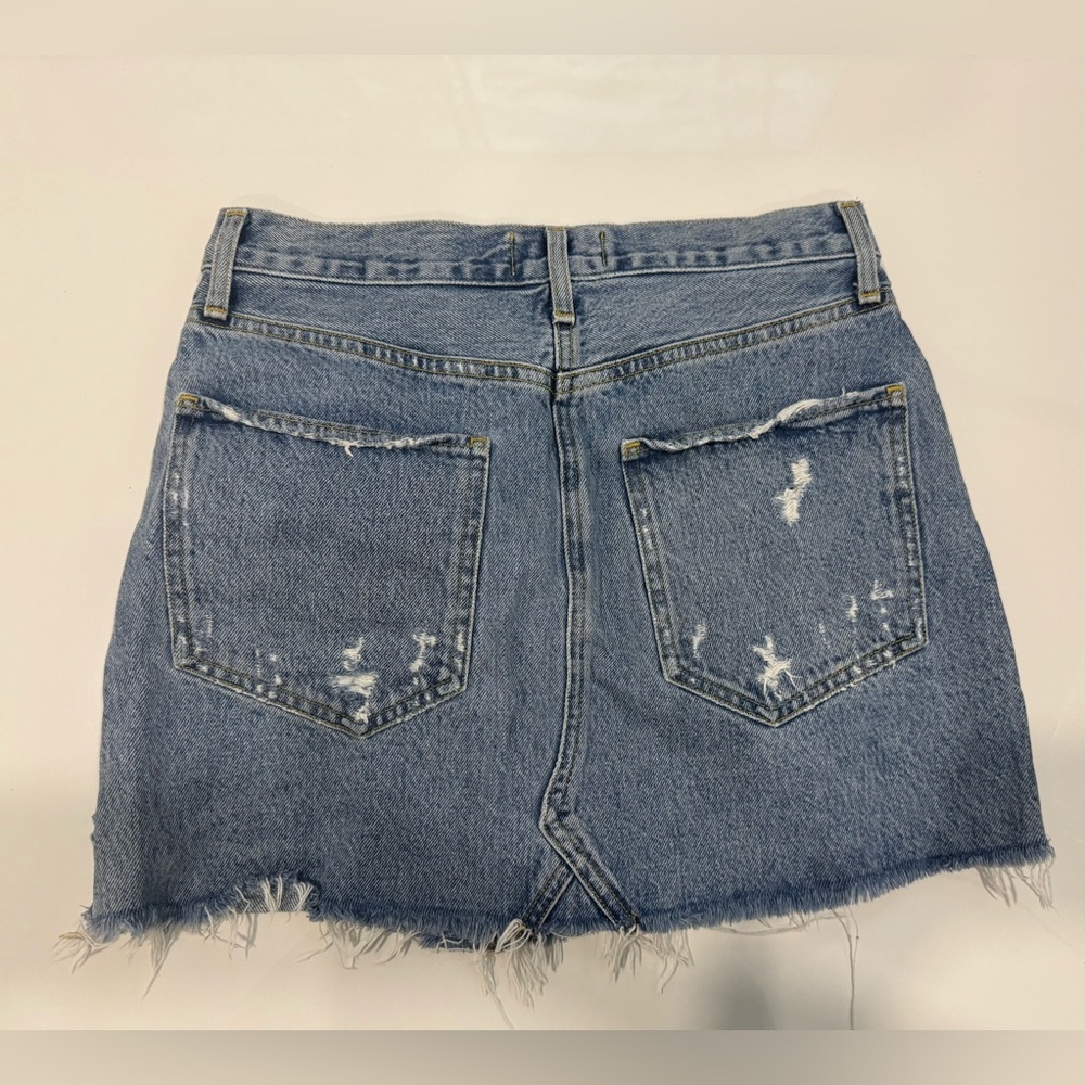 Agolde Mini Denim Skirt - Picture 3 of 5